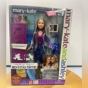 Mary-Kate & Ashley Olsen MARY-KATE DOLL  So Little Time 2002 Mattel RARE NRFB